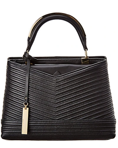 Vince Camuto Blu Leather Satchel Women 3 Vince Camuto Blu Leather Satchel Women