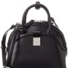 MCM Anna Small Leather Satchel Women