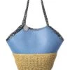 STELLA MCCARTNEY Falabella Medium Raffia Tote Women -Women's Fashion General Store 1161295667 RLLD 1