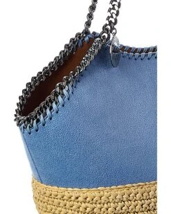 STELLA MCCARTNEY Falabella Medium Raffia Tote Women -Women's Fashion General Store 1161295667 RLLD 3