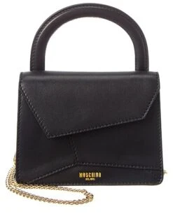 MOSCHINO Smiley Leather Tote Women