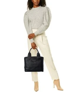 Prada Logo Leather Tote Women -Women's Fashion General Store 1161430711 RLLD 4