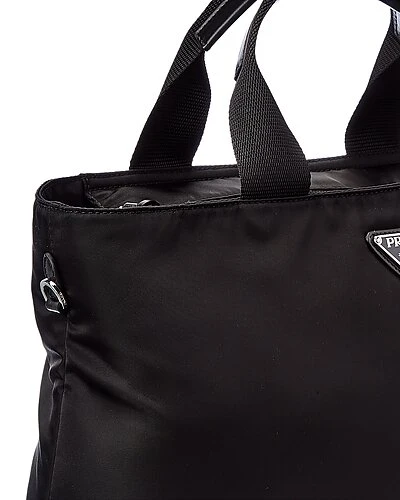 Prada Logo Nylon Tote Women 5 Prada Logo Nylon Tote Women - Image 3