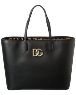 Dolce & Gabbana Fefe Medium Leather Tote Women