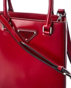 Prada Small Brushed Leather Tote Women -Women's Fashion General Store 1161533424 RLLD 3