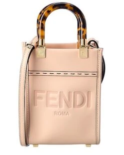 FENDI Sunshine Mini Leather Tote Women
