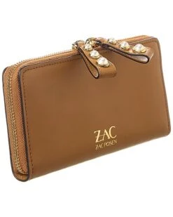 AC Zac Posen Eartha Pearl Lady Zipped Leather Wallet Women -Women's Fashion General Store 1162248073 RLLD 4