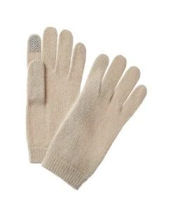 Cashmere Tech Gloves Women Black -Women's Fashion General Store 1166418786 RLLD ivory 1 1