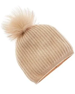Digan Rib Cashmere Hat Women