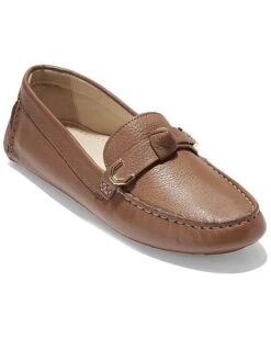 Cole Haan Evelyn Bow Leather Driver Women