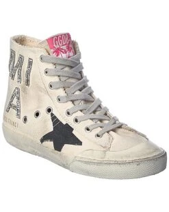 Golden Goose Francy Penstar Canvas High-Top Sneaker Women