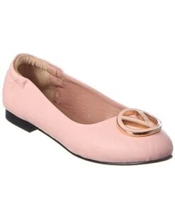 By Mario Valentino Calliope Leather Flat Women