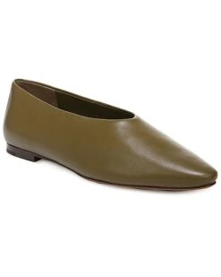 Vince Behati Leather Flat Women