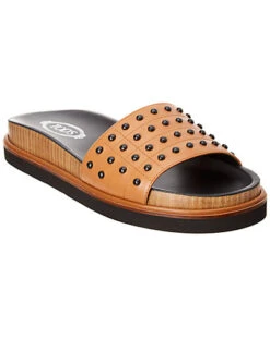 Tod's Gommino Leather Slide Women