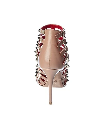 Valentino Rockstud Alcove 100 Leather Bootie Women 5 Valentino Rockstud Alcove 100 Leather Bootie Women - Image 3