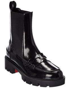 Christian Louboutin Montezu Leather Boot Women