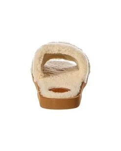Chloé Woody Canvas & Shearling Slide Women -Women's Fashion General Store 1313123828 RLLD 3