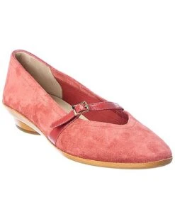Salvatore Ferragamo Audrey Suede Flat Women