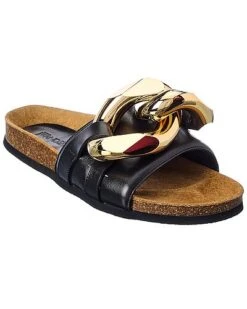 JW Anderson Chain Leather Sandal Women