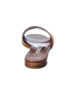 Manolo Blahnik Egacle Leather & Suede Sandal Women 9 Manolo Blahnik Egacle Leather & Suede Sandal Women -Women's Fashion General Store 1313296271 RLLD 3