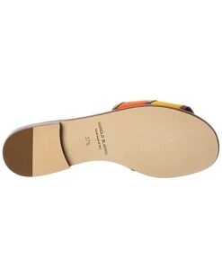 Manolo Blahnik Egacle Leather & Suede Sandal Women 10 Manolo Blahnik Egacle Leather & Suede Sandal Women -Women's Fashion General Store 1313296271 RLLD 4