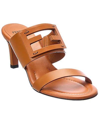 FENDI Baguette Leather Sandal Women 3 FENDI Baguette Leather Sandal Women