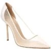 Manolo Blahnik 100 Mesh & Satin Pump Women