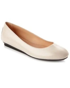 Tod's Studded Demi Wedge Leather Ballerina Flat Women