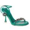 Bottega Veneta Dot Leather Sandal Women