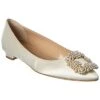 Manolo Blahnik Hangisi Satin Flat Women 2 Manolo Blahnik Hangisi Satin Flat Women -Women's Fashion General Store 1313404139 RLLD 1