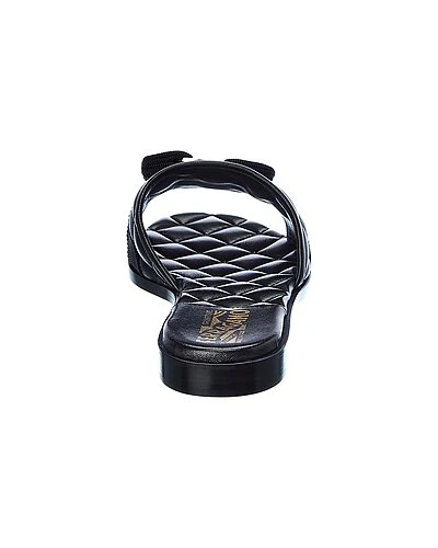 Salvatore Ferragamo LoveC Q Leather Sandal Women 5 Salvatore Ferragamo LoveC Q Leather Sandal Women - Image 3