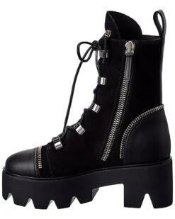 Giuseppe Zanotti Daikiri 20 Suede & Leather Platform Boot Women -Women's Fashion General Store 1313415476 RLLD 2