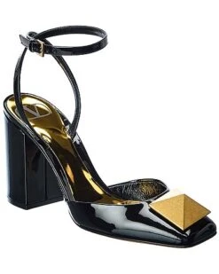 Valentino One Stud 90 Patent Pump Women