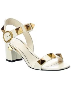 Valentino Roman Stud 65 Leather Sandal Women