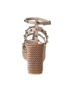 Valentino Rockstud 95 Leather Wedge Sandal Women -Women's Fashion General Store 1313493065 RLLD 3