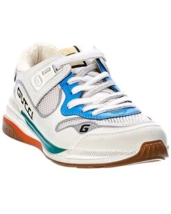 Gucci Ultrapace Leather & Mesh Sneaker Women