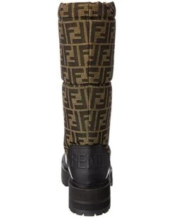 FENDI Signature Leather-Trim Boot Women -Women's Fashion General Store 1313539263 RLLD 3
