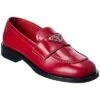 Prada Logo Leather Loafer Women