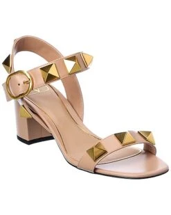 Valentino Roman Stud 60 Leather Sandal Women