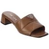 Prada Logo Leather Sandal Women -Women's Fashion General Store 1313552685 RLLD 1