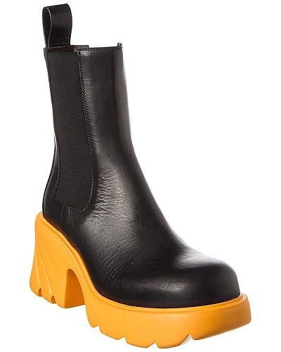 Bottega Veneta Flash Leather Bootie Women 3 Bottega Veneta Flash Leather Bootie Women