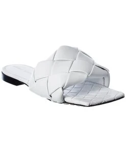 Bottega Veneta The Lido Intrecciato Leather Sandal Women