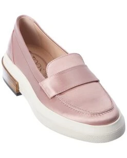 Tod's Silk Loafer Women