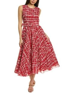 Samantha Sung Aster A-Line Dress Women