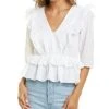 Peplum Blouse Women