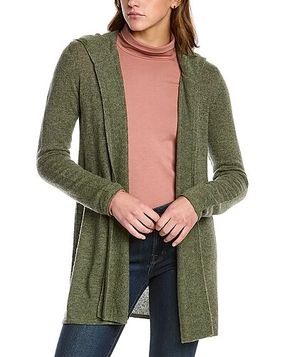 Hooded Cashmere Cardigan Women 3 Hooded Cashmere Cardigan Women
