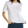 Vince Relaxed Linen T-Shirt Women -Women's Fashion General Store 1411291880 RLLD 1