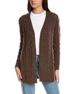 Iley Cable Wool & Cashmere-Blend Cardigan Women