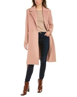 Roslyn Wool & Cashmere-Blend Coat Women