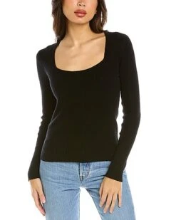 Sweetheart Wool & Cashmere-Blend Sweater Women